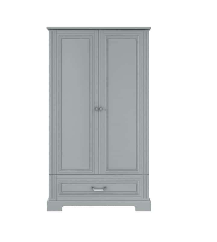 Baby's Paradijs | Ines grey wardrobe 01 Ines Grey - doorgroeibed, commode, kast - Afbeelding 5