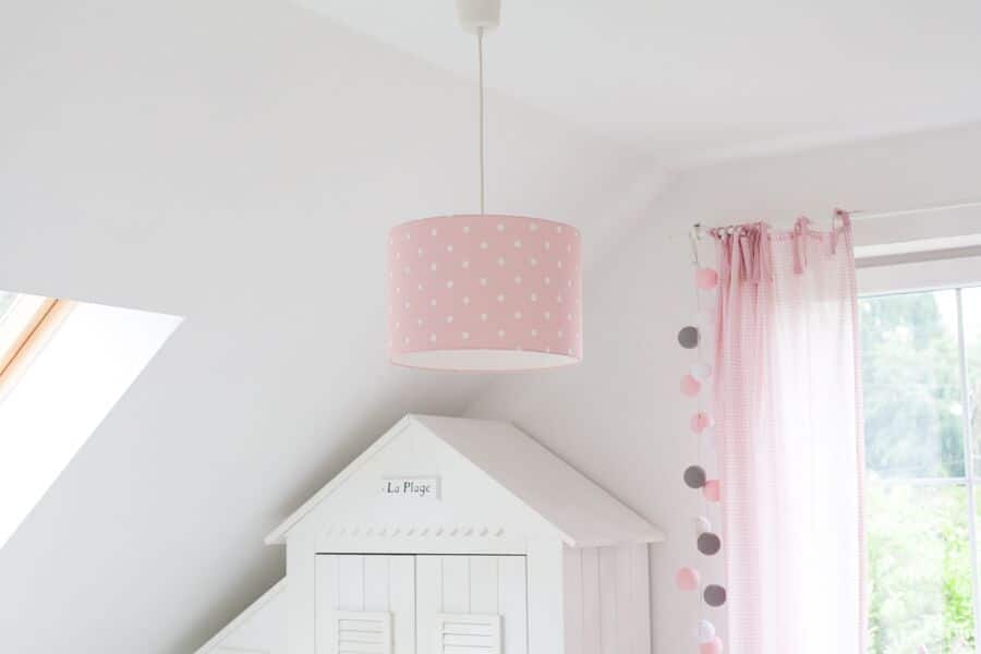 Baby's Paradijs | Lampa wisząca Lovely Dots Pink 3 preview Hanglamp Lovely Dots Pink - Afbeelding 3