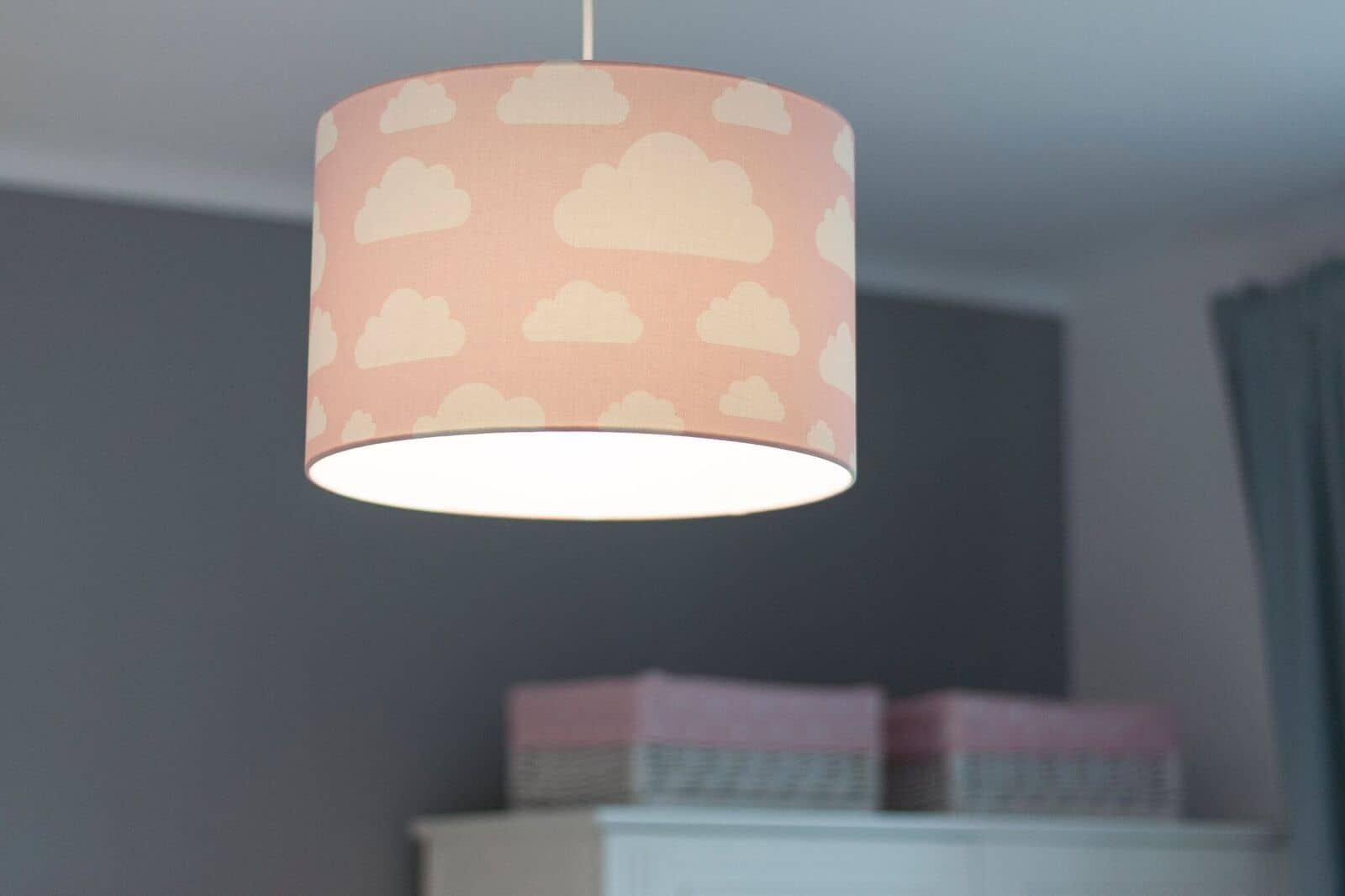 Baby's Paradijs | Lampa20wisząca20Chmurki20Pink202 preview.jpeg Hanglamp Wolkjes roze - Afbeelding 3
