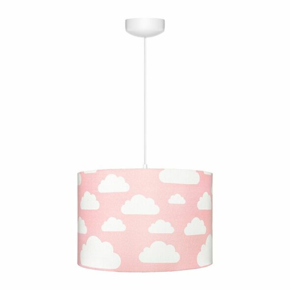 Hanglamp Wolkjes roze