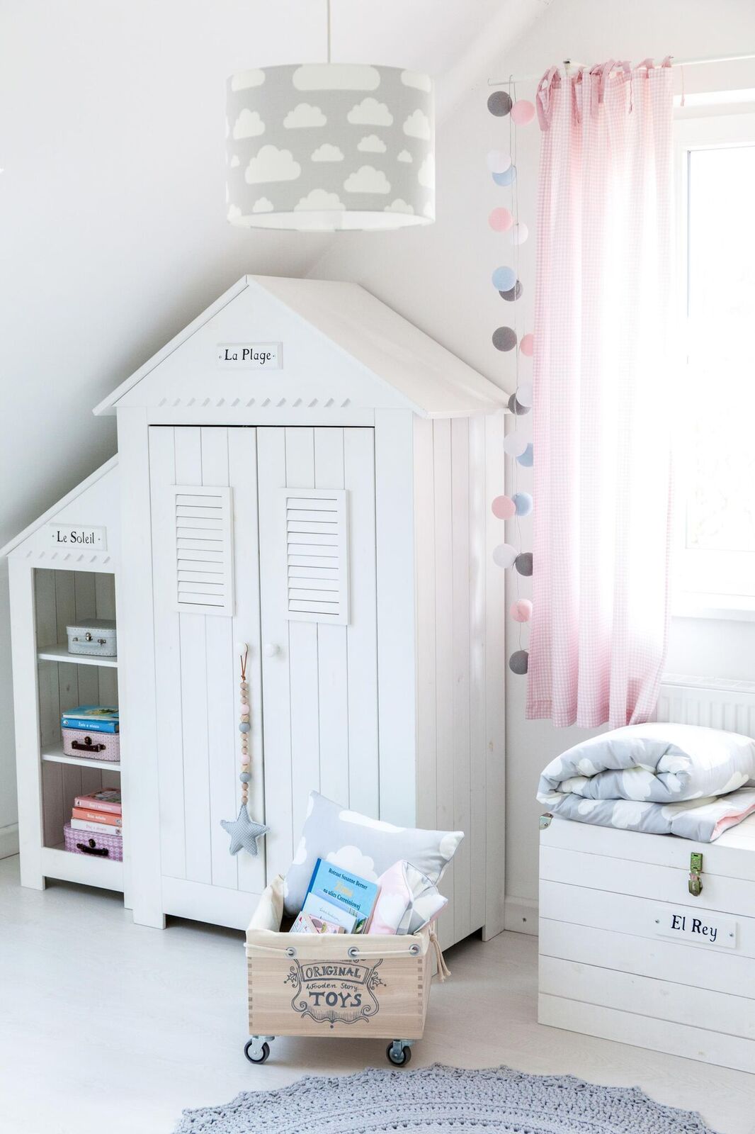 Baby's Paradijs | Lampa20wisząca20Chmurki20Szare preview.jpeg Hanglamp Wolkjes Grijs - Afbeelding 3