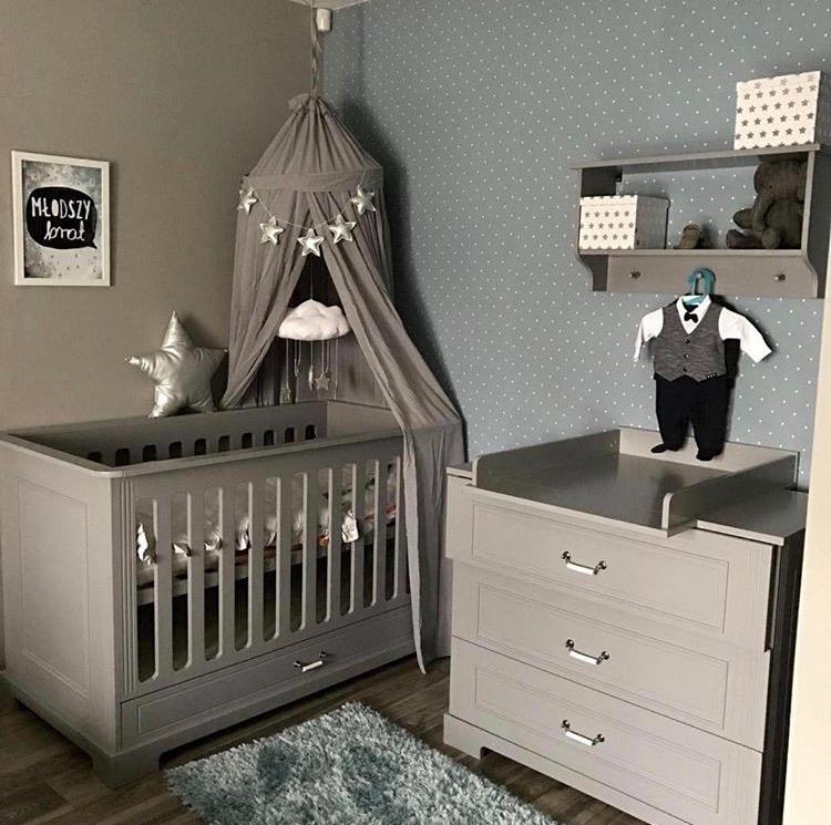 Baby's Paradijs | 17191405 599629560243309 4464768161348700587 n Babykamer Ines Neutral Grey - Commode + Doorgroeibed Ines