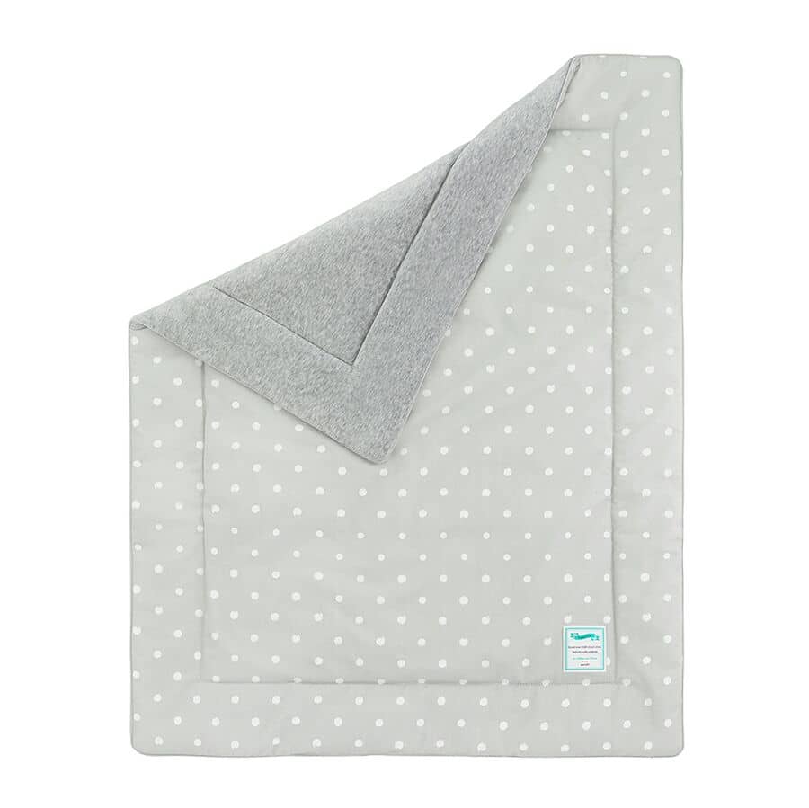 Baby's Paradijs | Kocyk20ocieplany20Lovely20Dots20Grey202 preview.jpeg Deken Lamps & Company Lovely Dots Grey - Afbeelding 2