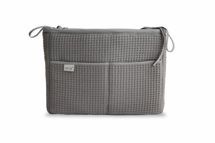 Box zakje wafelstof graphite Tiny Star