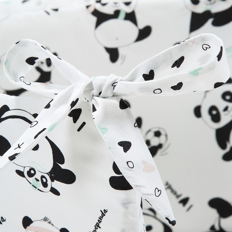 Baby's Paradijs | ochraniacz na szczebelki la millou i love panda 1 Hoofdbeschermer # I LOVE PANDA WHITE LA MILLOU - Afbeelding 2