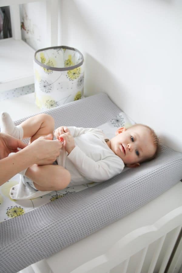 Baby's Paradijs | IMG 8959 Aankleedkussenhoes Tiny Star Sunny Day - Afbeelding 2