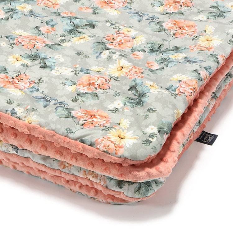 MEDIUM BLANKET - BLOOMING BOUTIQUE - PAPAYA - Afbeelding 2