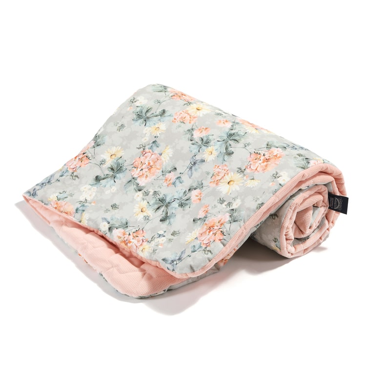 VELVET COLLECTION - MEDIUM BLANKET - BLOOMING BOUTIQUE - POWDER PINK