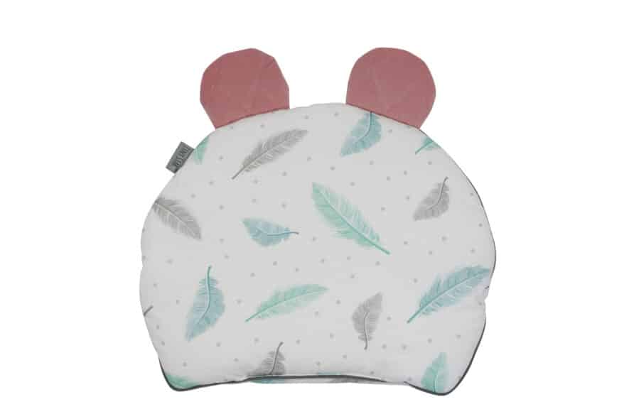 Kussen Sweet Velvet Plumes roze Tiny Star