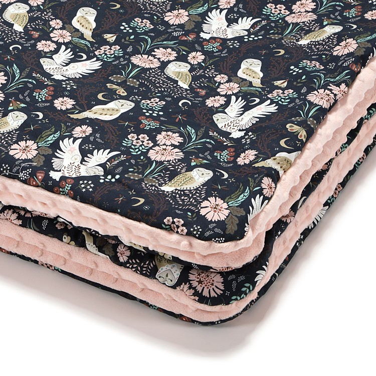 MEDIUM BLANKET - MAGIC OWL - POWDER PINK - Afbeelding 2