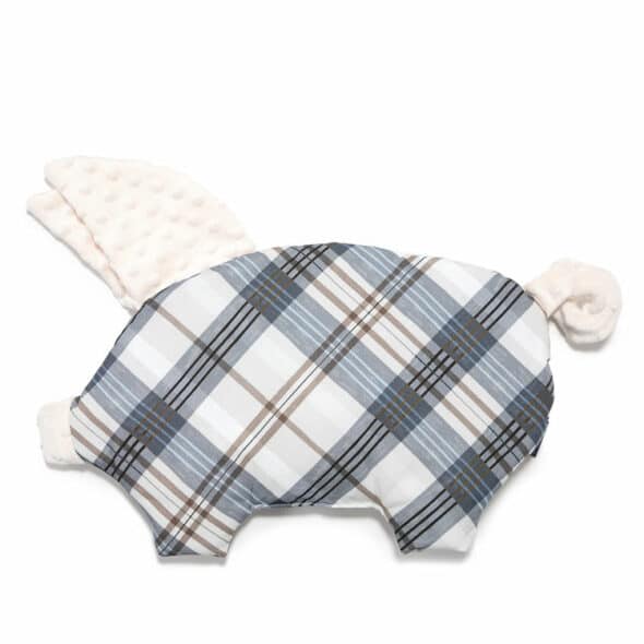 SLEEPY PIG PILLOW - CAMP CROSS - ECRU