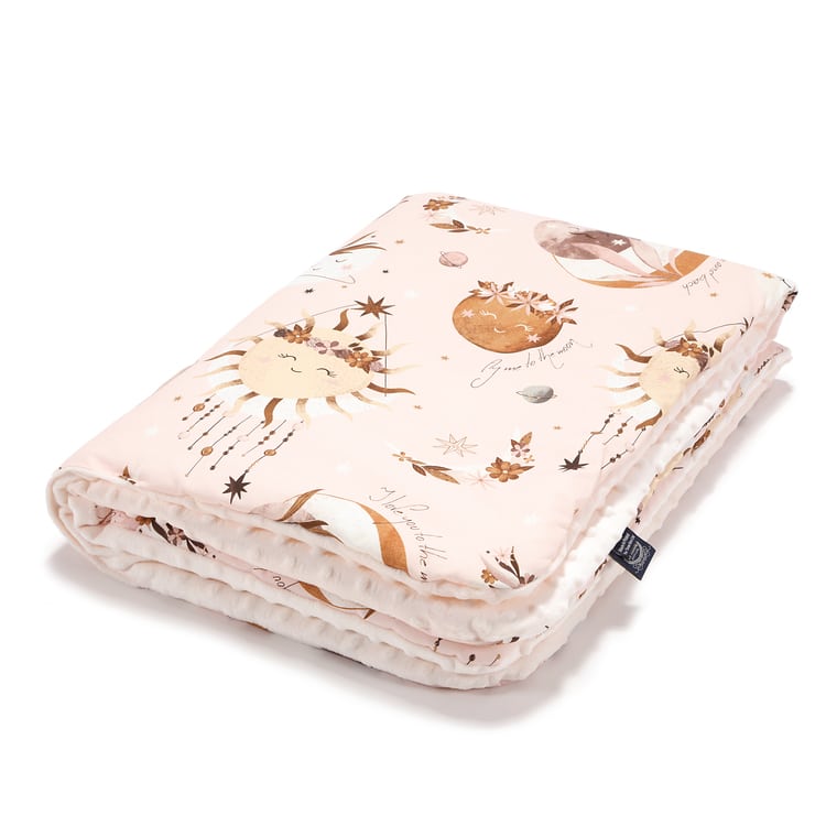 Medium blanket - Fly me to the moon - Ecru