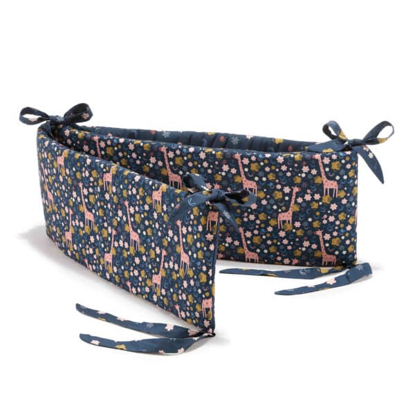 Bed bumper - French rose jardin & French roses