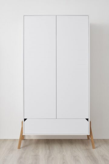 Baby's Paradijs | 2 Deurs Kast Lotta Snow White 2 1 Babykamer Lotta Snow White | Baby's Paradijs | 2 Deurs Kast Lotta Snow White 2 1