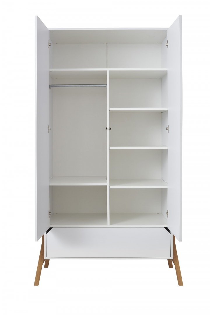 Baby's Paradijs | 2 Deurs Kast Lotta Snow White 3 2-Deurs Kast - Lotta Snow White