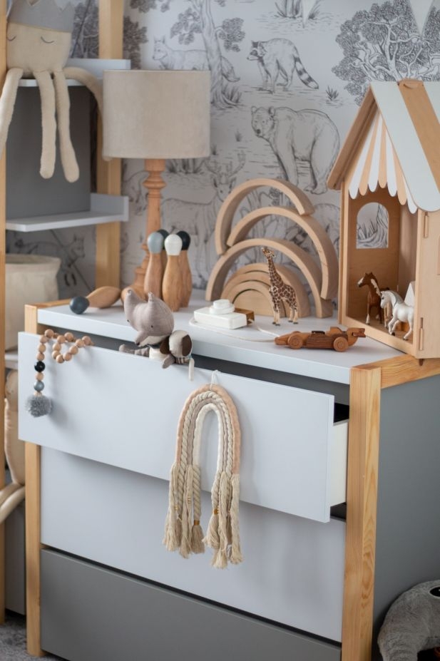 Baby's Paradijs | Commode 3 lades Pinette 4 Commode - 3 Lades - Pinette - Afbeelding 4