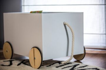 Baby's Paradijs | Speelgoedkist op wielen Lotta Snow White 4 1 Babykamer Lotta Snow White | Baby's Paradijs | Speelgoedkist op wielen Lotta Snow White 4 1