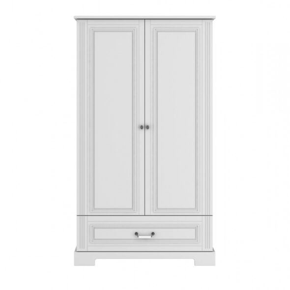 2-Deurs Kledingkast (groot) - Ines Elegant White