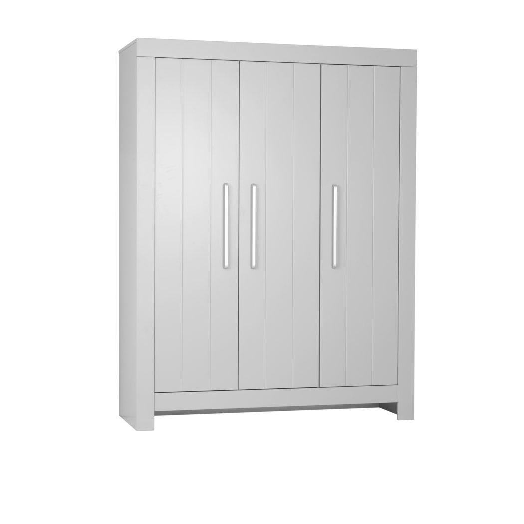 Baby's Paradijs | 3 Deurs Kledingkast Calmo Grey 3-Deurs Kledingkast - Calmo Grey