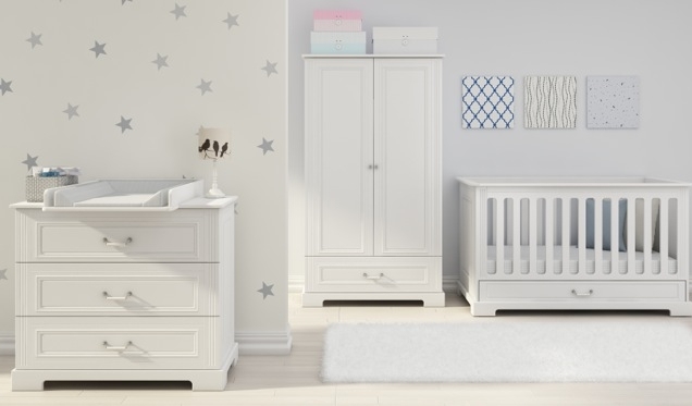 Babykamer Ines Elegant White