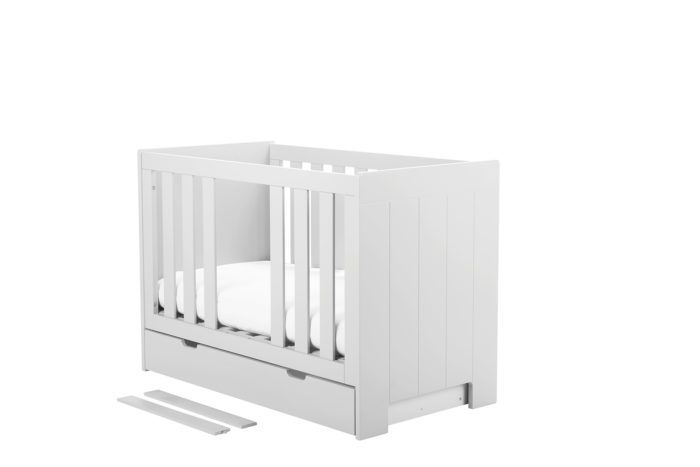 Baby's Paradijs | Doorgroeibed 60 x 120 Calmo White 4 Babykamer Calmo White - Afbeelding 16