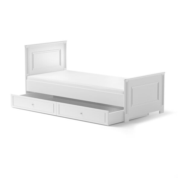 Junior Bed 90 x 200 met lade - Ines Elegant White