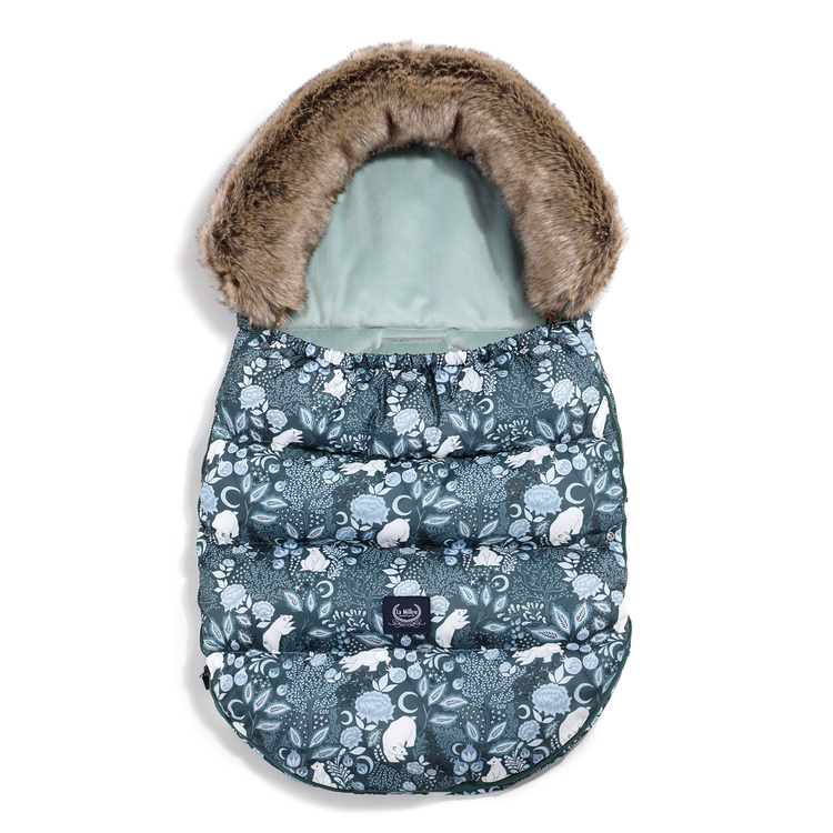 Aspen winterproof stroller bag combo - It's magic & Smoke mint - Afbeelding 4