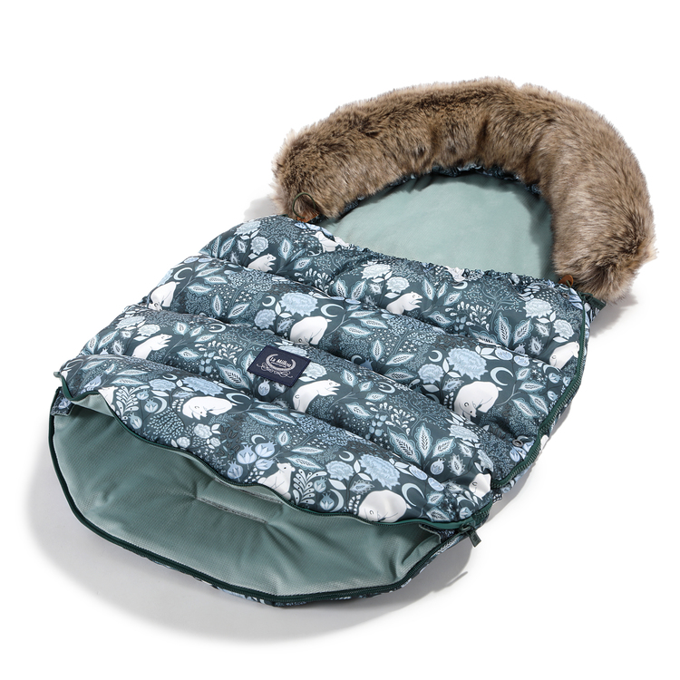 Aspen winterproof stroller bag combo - It's magic & Smoke mint - Afbeelding 6