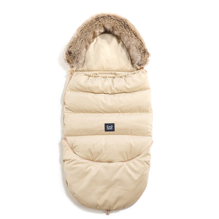 VELVET COLLECTION - ASPEN WINTERPROOF STROLLER BAG COMBO - SAND