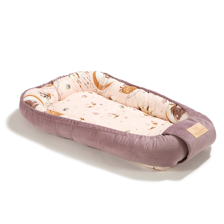 VELVET COLLECTION - BEST NEST SMALL - BY WHATANNAWEARS - FLY ME TO THE MOON NUDE - FRENCH LAVENDER - Afbeelding 2