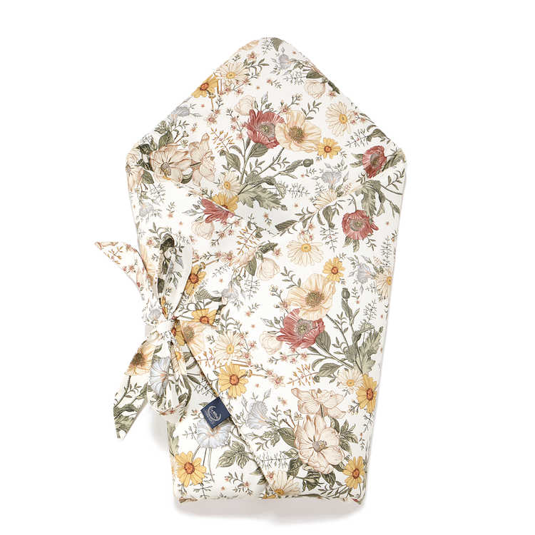 SWADDLING BLANKET - VINTAGE MEADOW