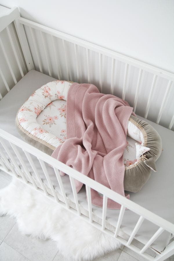 Baby's Paradijs | IMG 9284 1 Bamboe Deken Powder Pink Tiny Star - Afbeelding 4