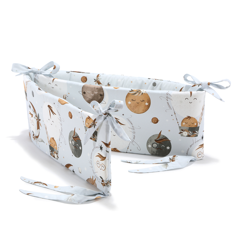 BED BUMPER - BY WHATANNAWEARS – FLY ME TO THE MOON SKY & FLY ME TO THE MOON SKY PURE