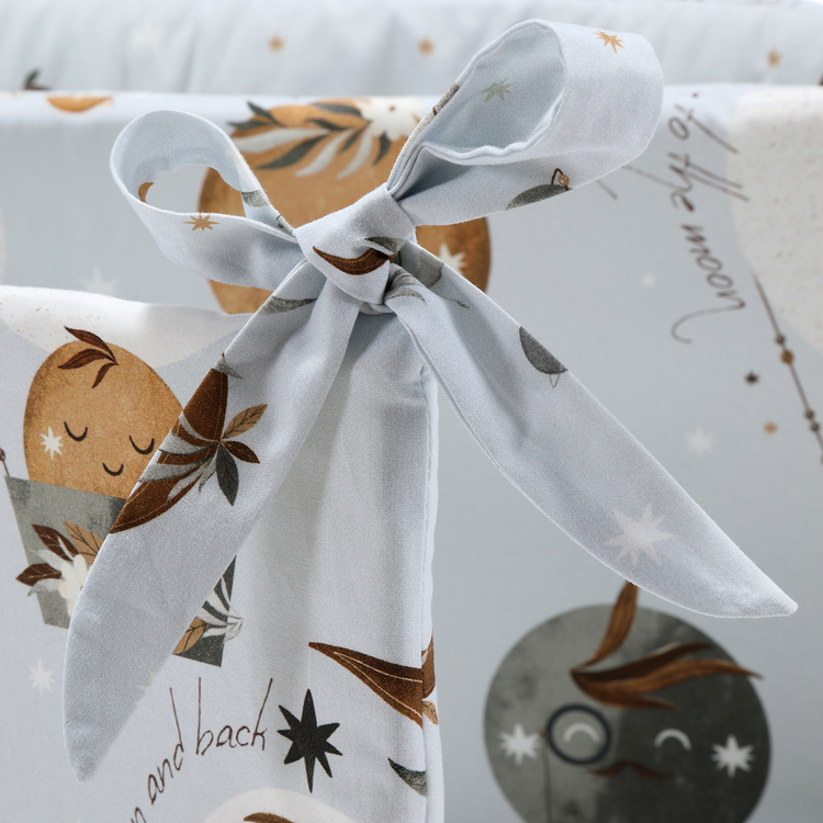 BED BUMPER - BY WHATANNAWEARS – FLY ME TO THE MOON SKY & FLY ME TO THE MOON SKY PURE - Afbeelding 3