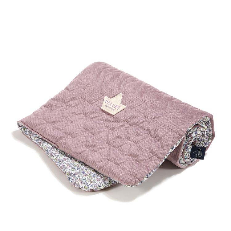 VELVET COLLECTION - MEDIUM BLANKET - LAVENDER DREAM - FRENCH LAVENDER - Afbeelding 2