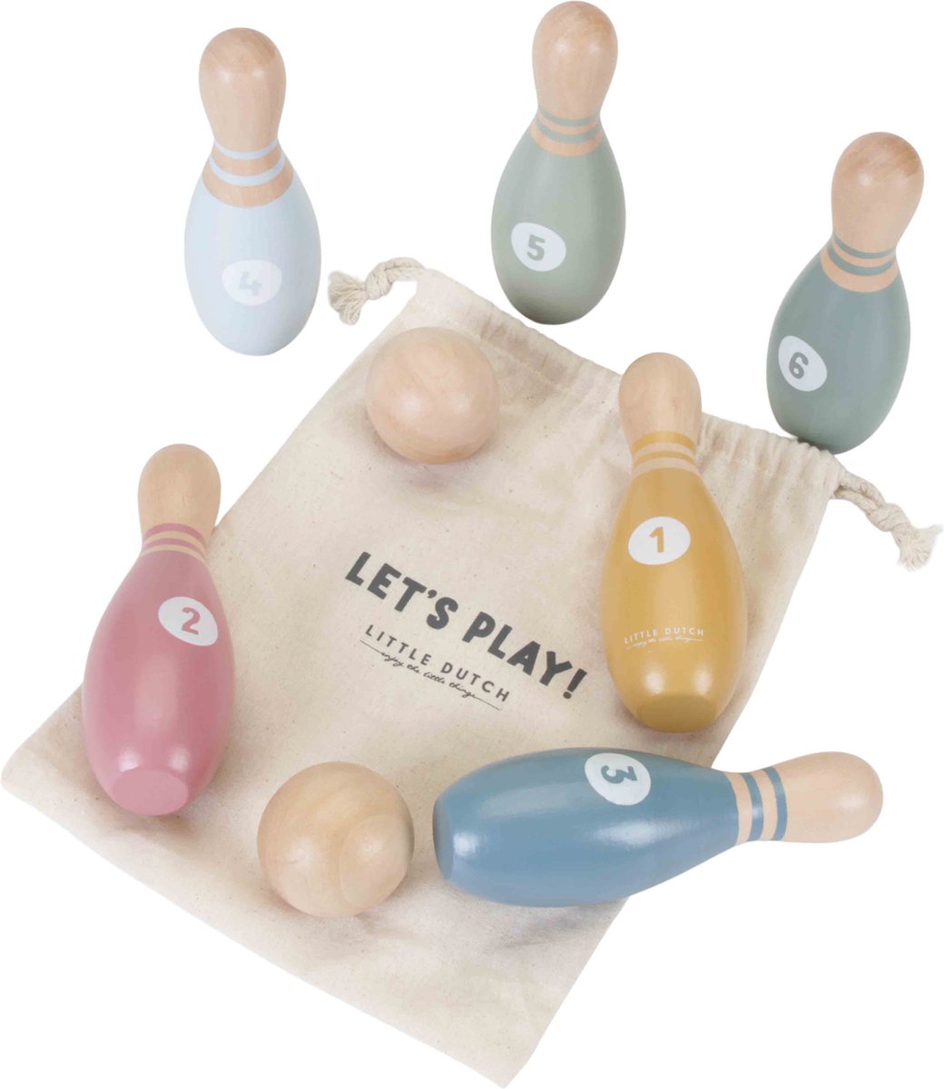 Baby's Paradijs | Little Dutch Bowling set - Afbeelding 6