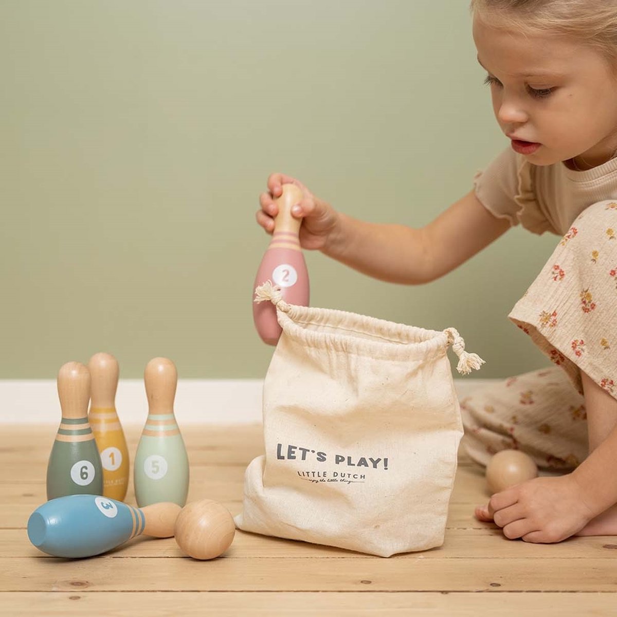 Baby's Paradijs | 1200x1200 2023 06 17T202006.340 Little Dutch Bowling set - Afbeelding 5