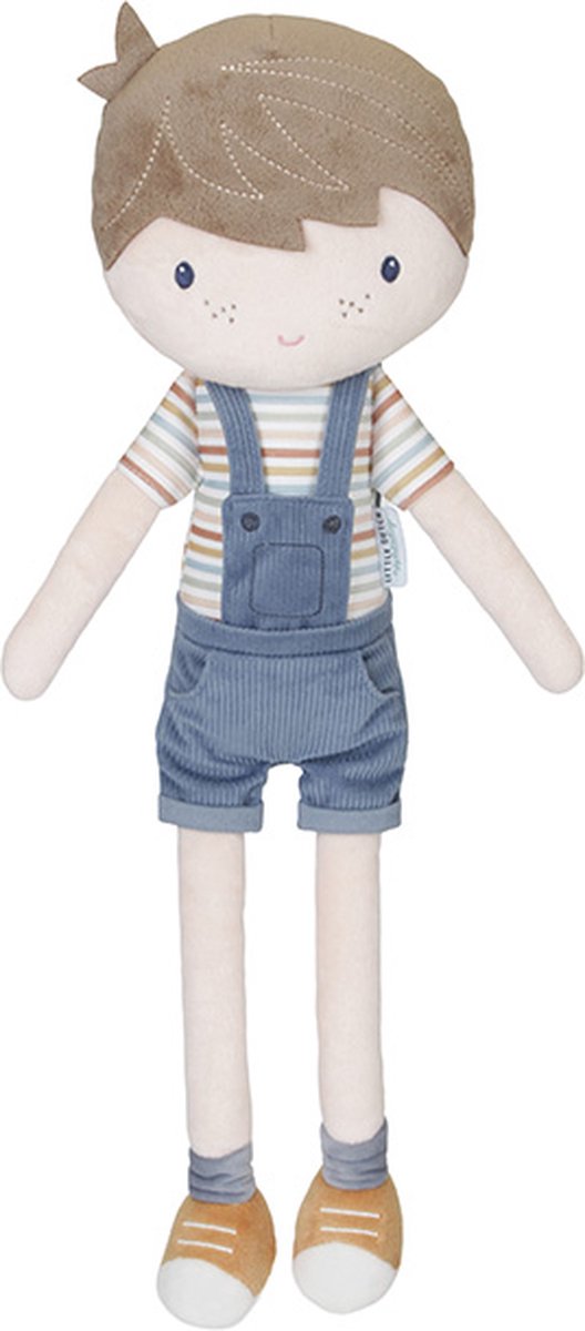Baby's Paradijs | Little Dutch Knuffelpop Jim 35 cm - Afbeelding 2