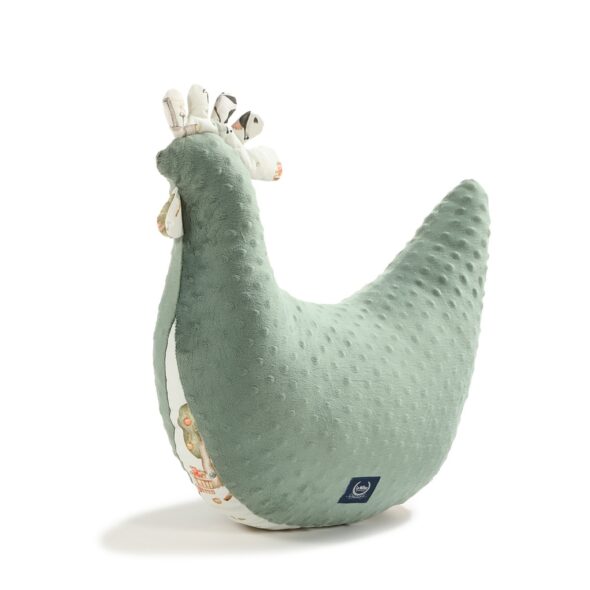 Grandma Dana's Hen Pillow Minky ABC FARM