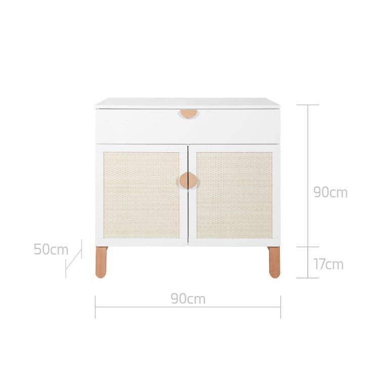 Baby's Paradijs | cbfda93c33ae0472c1e62753bb4466d4 Babykamer Ratata ( ledikant 60 x120 cm met de lade, commode met bladvergroter , boekenkast, 2-deurskast ) - Afbeelding 2