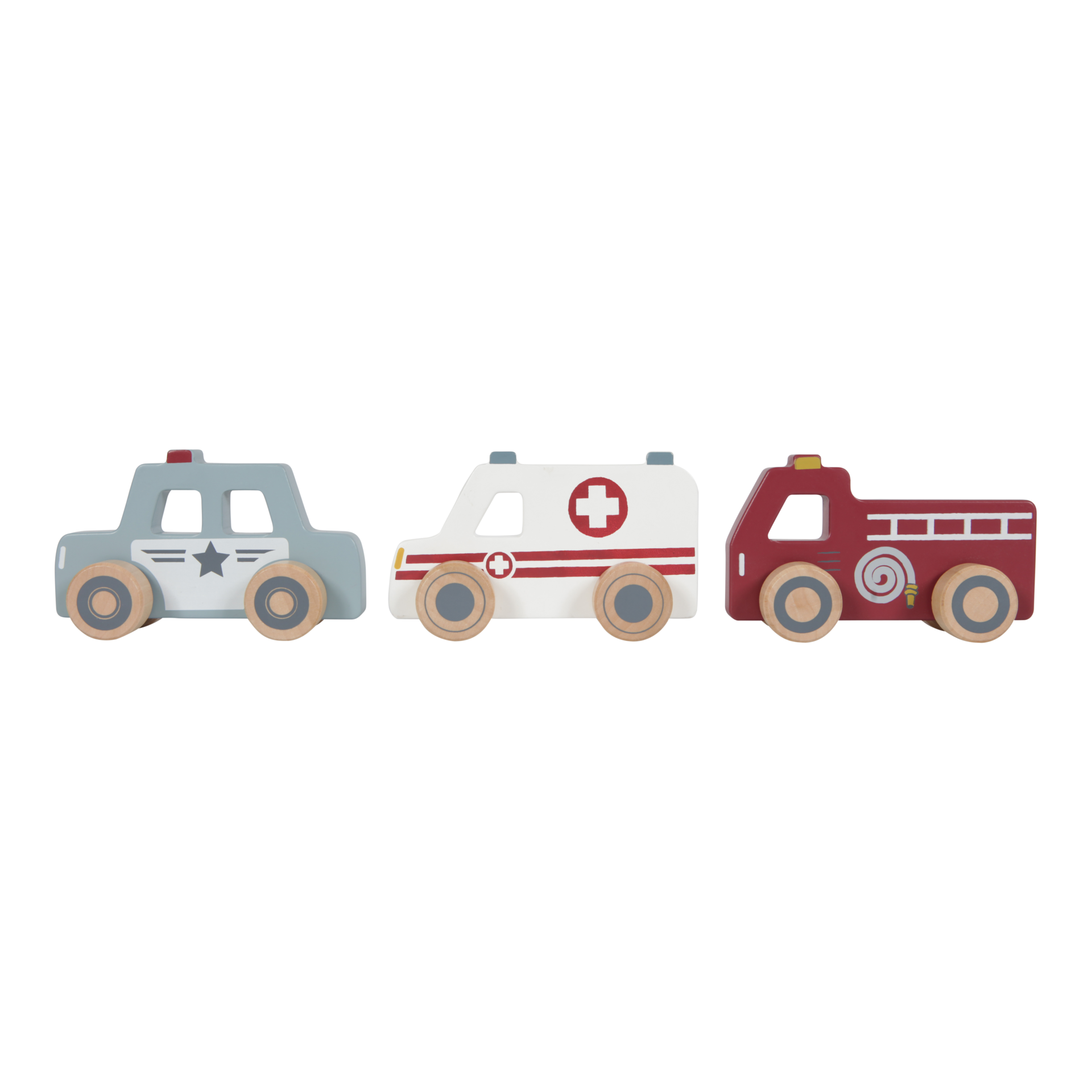 Baby's Paradijs | LD4388 Emergency Services Vehicles 2 Hulpverleningsauto’s Little Dutch