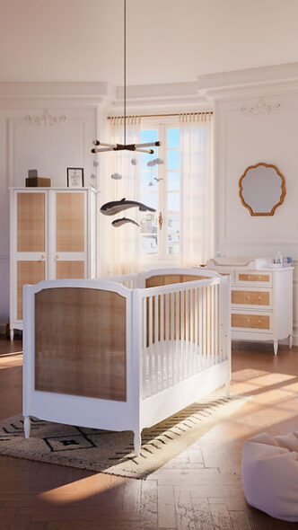Babykamer Hermione Neige 4- elementen