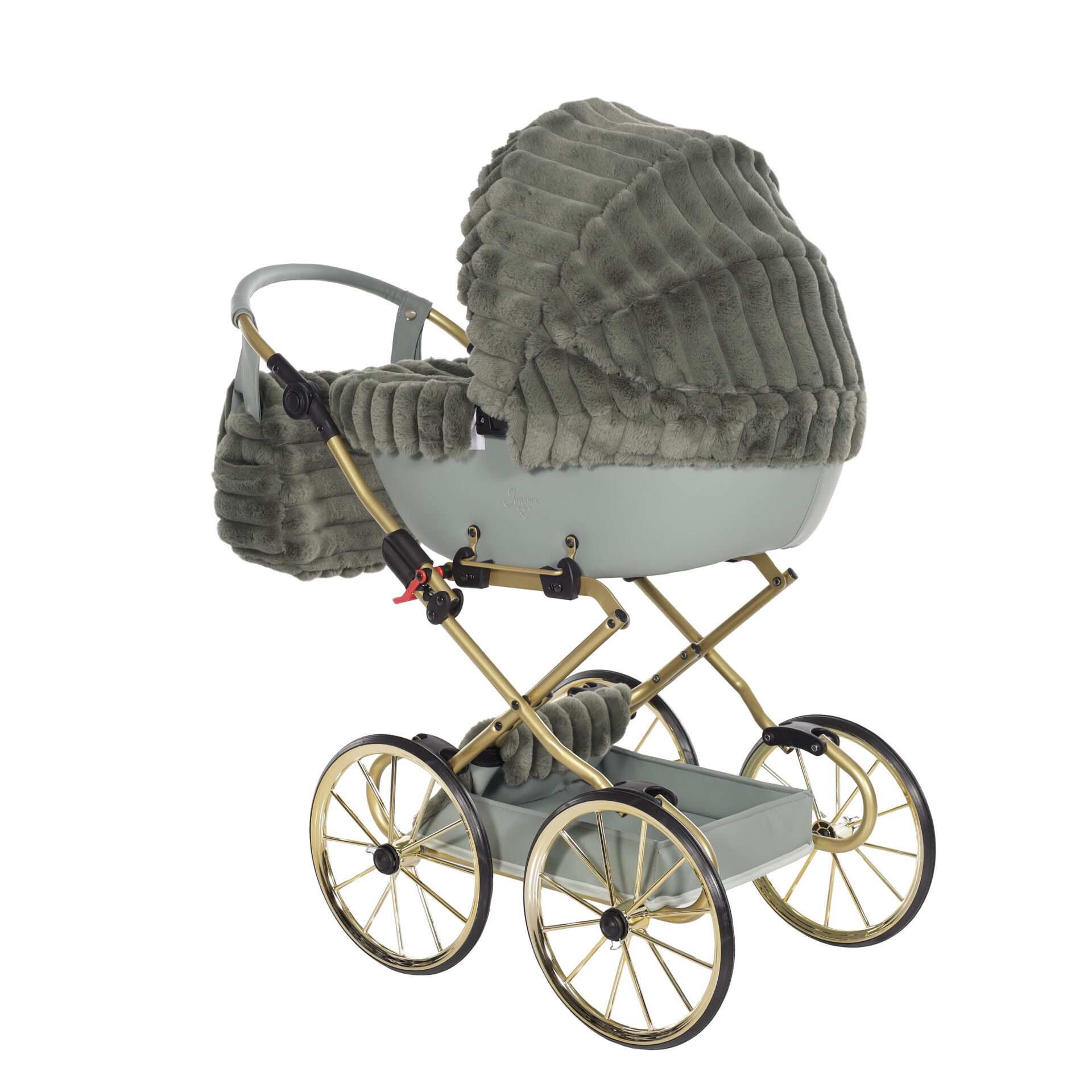 Baby's Paradijs | 2024 11 14 60981 Luxe Poppenwagen Muffy Green - Afbeelding 3