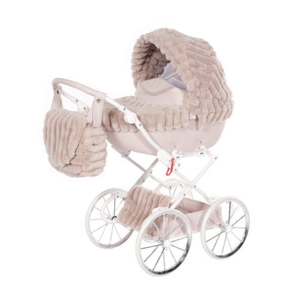 Luxe Poppenwagen Muffy Roze