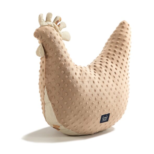 Grandma Dana's Hen Pillow Minky BABY BEAR