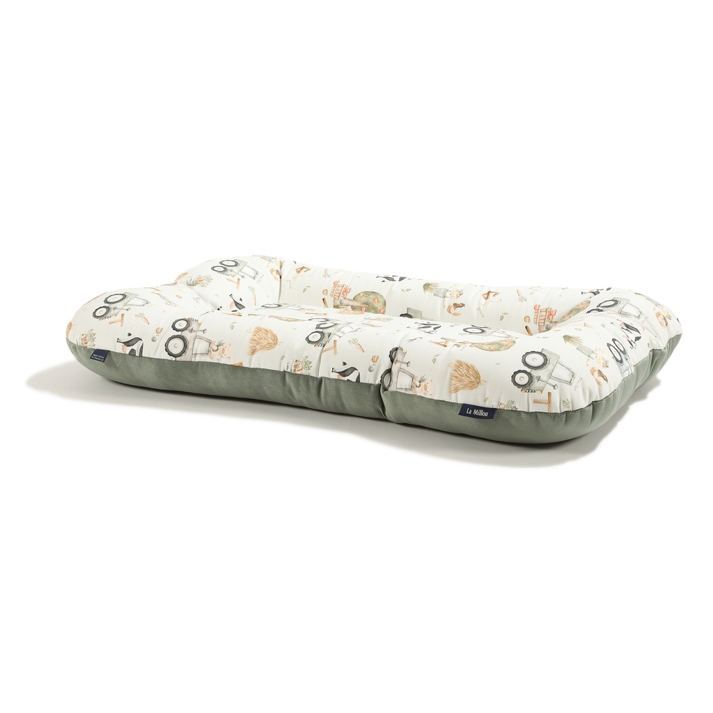 Baby's Paradijs | Kokon Bawelna Velvet ABC FARM 1 Baby Nest Katoen Fluweel ABC BOERDERIJ - Afbeelding 3