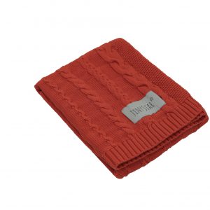 Kocyk bawełniany W Rusty fot2 (1)