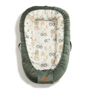 Kokon Best Nest Velvet ABC FARM (M - 110 x 70 cm) [131810-NEST-AFM-KI-M]