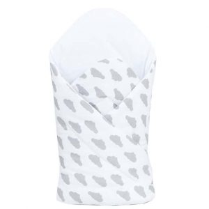 Zomer katoen wikkeldeken Wolkjes