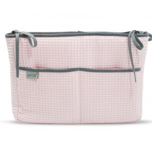 organizer do łóżeczka Cottonwaffel Powder Pink